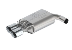 Ford Mustang Performance Exhaust - Ford Racing - Sport Active Axle-Back - Chrome - 2024+ Ford Mustang Performance Exhaust - Ford Racing - Sport Active Axle-Back - Chrome - 2024+